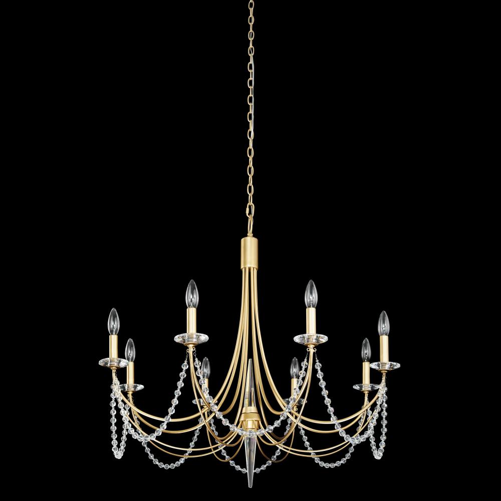 Brentwood 8-Lt Chandelier - French Gold