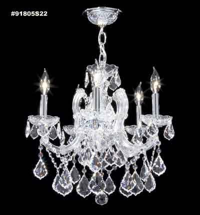 Maria Theresa 5 Light Pendant