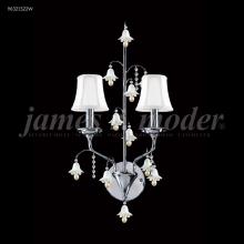 James R Moder 96321S2SW - Murano Collection 2 Light Wall Sconce