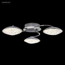 James R Moder 96643S22LED - LED Contemporary 3 Light Flush Mount