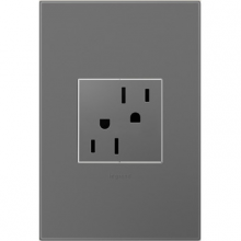 Legrand ARTR152M4WP - adorne? 15A Dual Tamper-Resistant Outlet with Magnesium Wall Plate