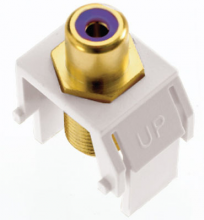 Legrand ACPRCAFW1 - adorne? Subwoofer RCA to F-Connector, White