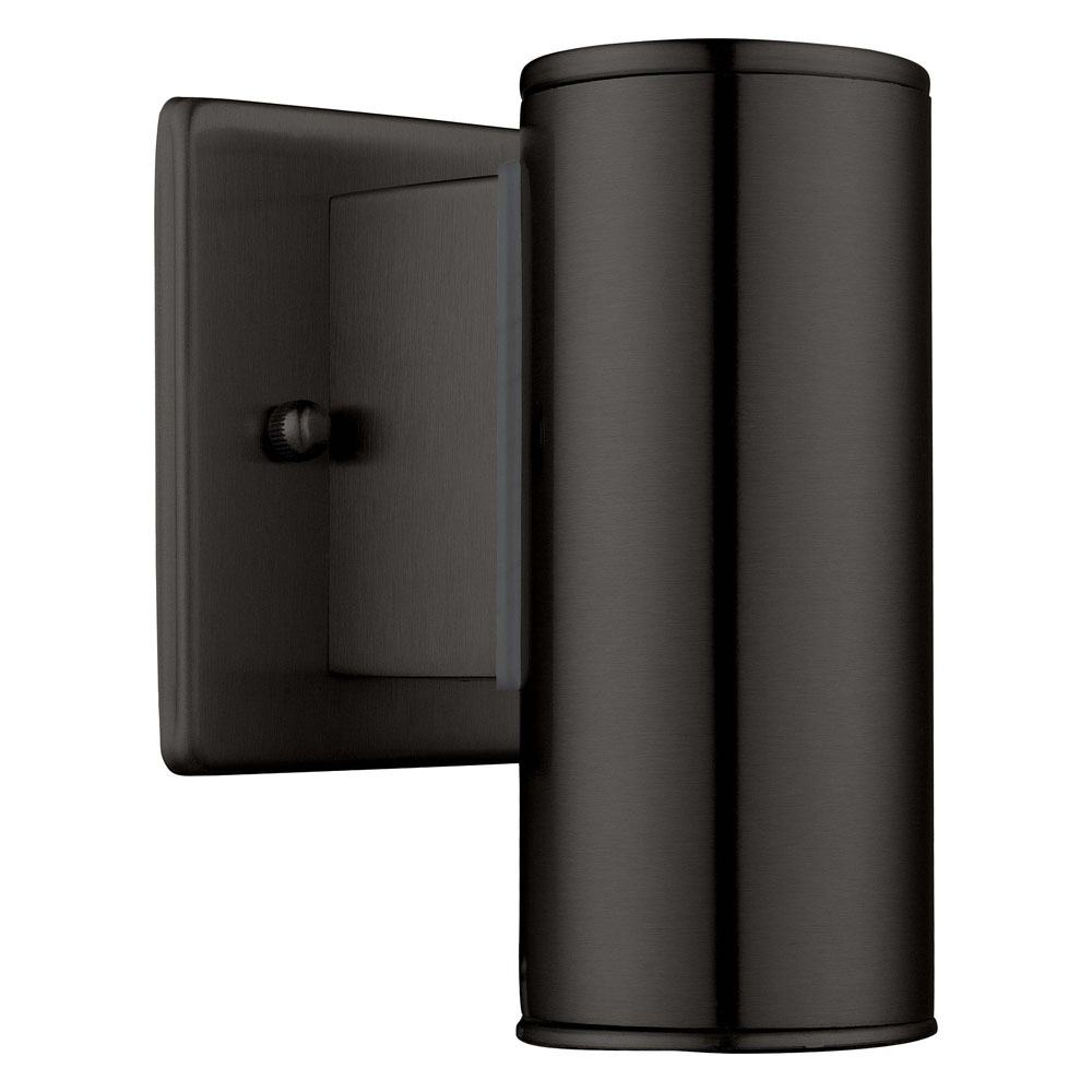 1 LT Outdoor Wall Light With Matte Black Finish 1-50W GU10