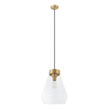 Eglo 205327A - Montey - 1 LT Glass Bell Pendant