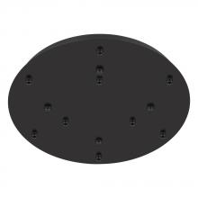 Eglo 204102A - Canopy - 9 LT Round - Black