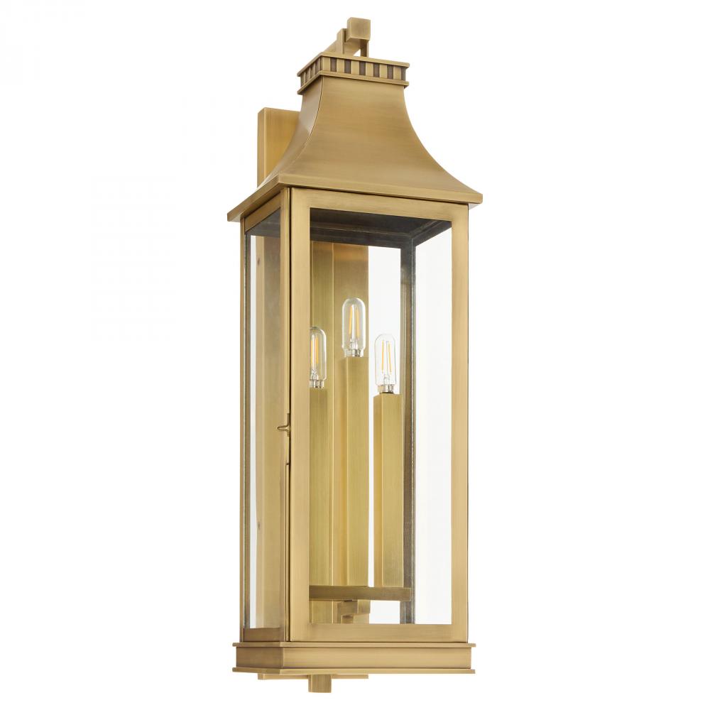 Salem 3 Light Outdoor Wall Sconce | Heritage Brass