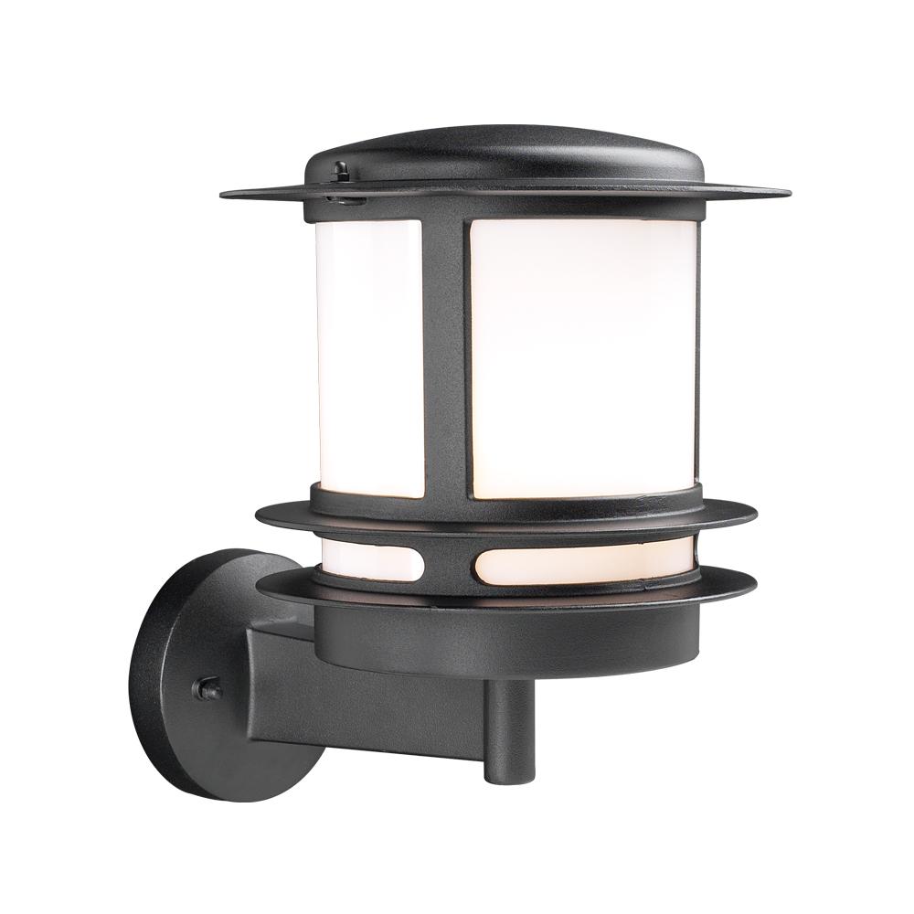 1 Light Outdoor Fixture Tusk Collection 1894 BK