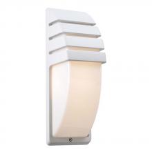 PLC Lighting 1832 WH - 1 Light Outdoor Fixture Synchro Collection 1832 WH