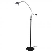 PLC Lighting 99555 SL - One Light Nickel Floor Lamp