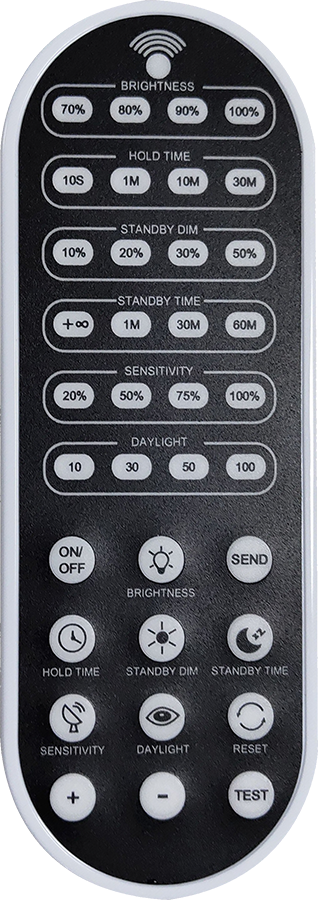 REMOTE FOR MVS SENSOR IP20 A17, SLIM