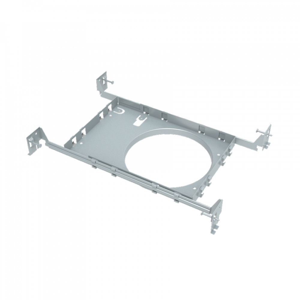 MOUNTING PLATE FOR WAFER 6" W/ DRYWALL COLLAR & EXTENSION BAR