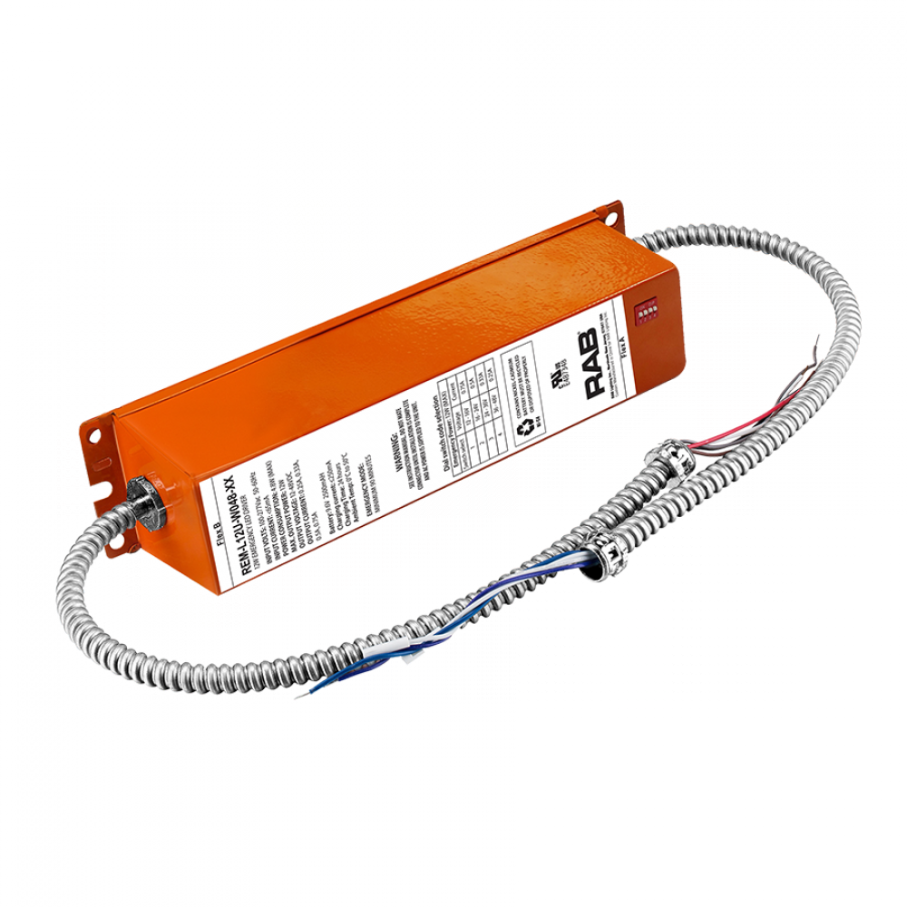 RECESSED DOWNLIGHTS EMERGENCY BATTERY 12W 12-48V DC CURRENT