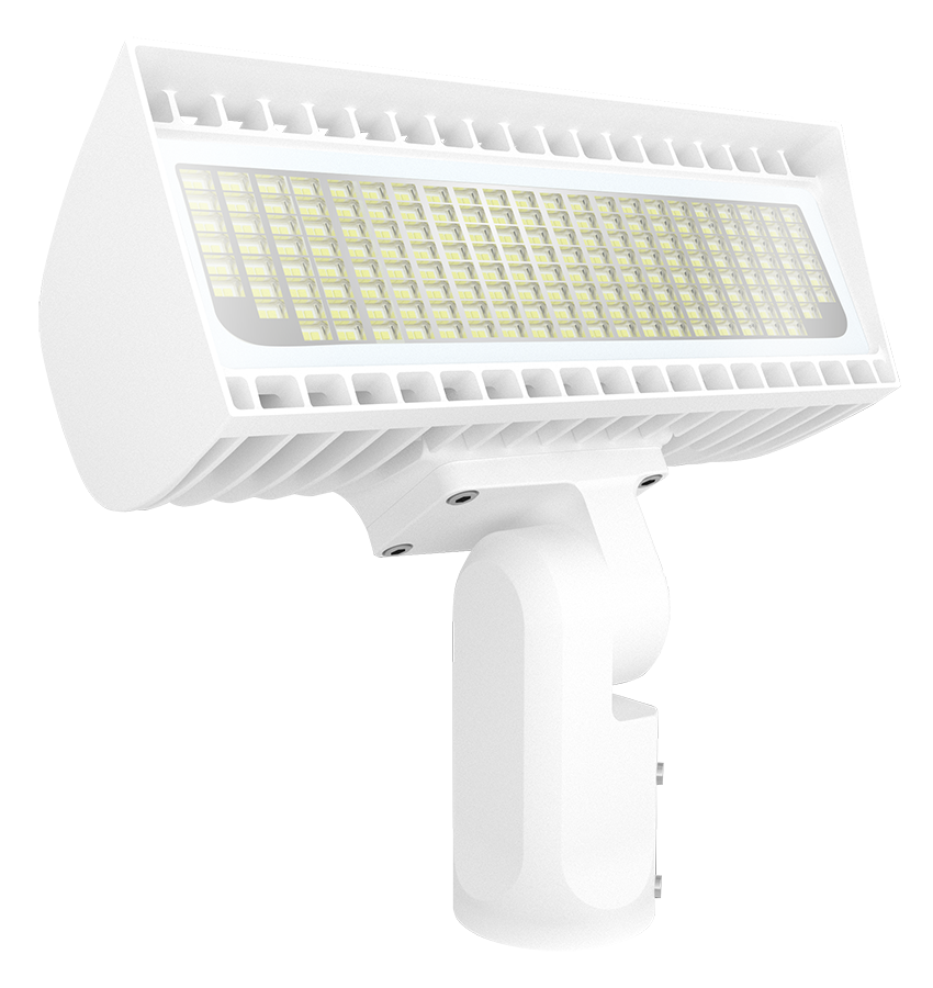 FLOODLIGHTS 10206-22010 LUMENS FLEXFLOOD EXTRA SMALL FIELD ADJUSTABLE POWER-CCT 80/60/40W SLIPFITT