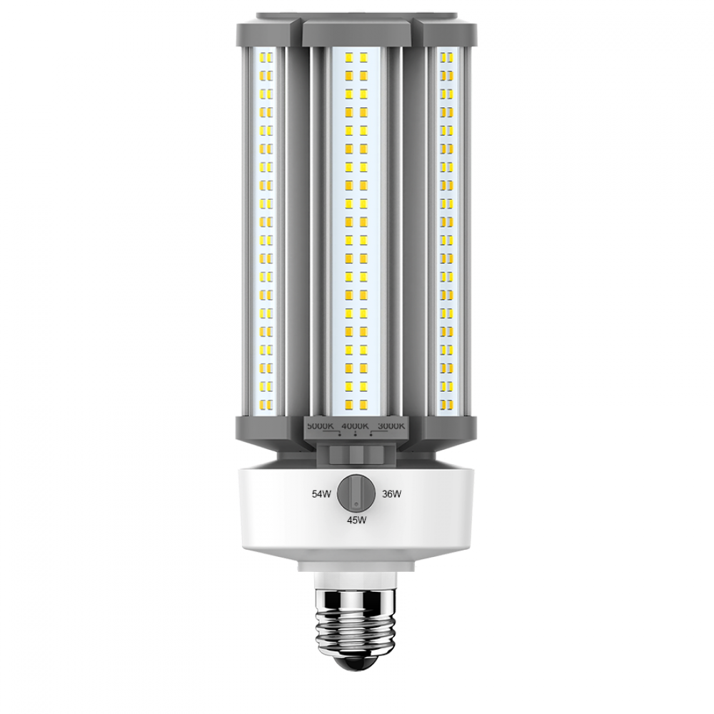 HID REPLACEMENT FIELD ADJUSTABLE 5220/6525/7830 LUMENS    36/45/54W E26 80CRI 3CCT BALLAST BYPASS