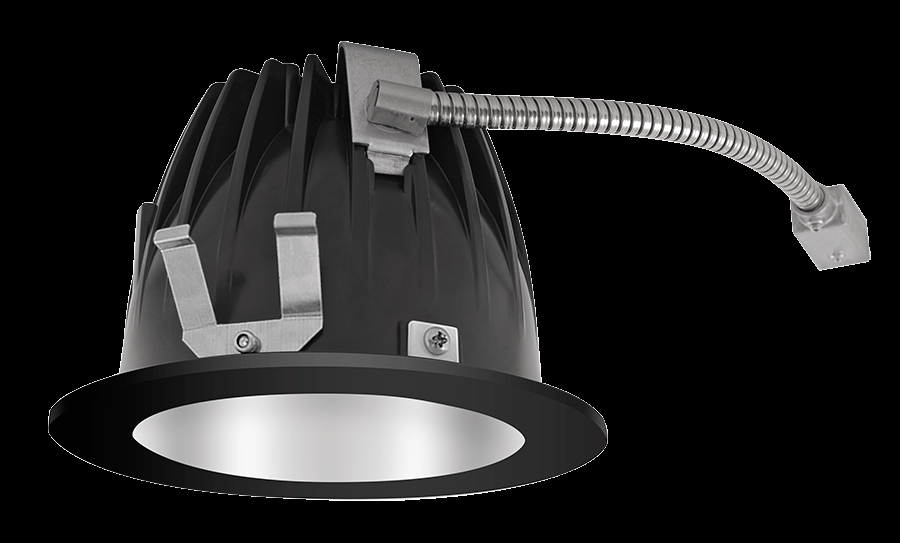 Recessed Downlights, 12 lumens, NDLED4RD, 4 inch round, Universal dimming, wall washer beam spread