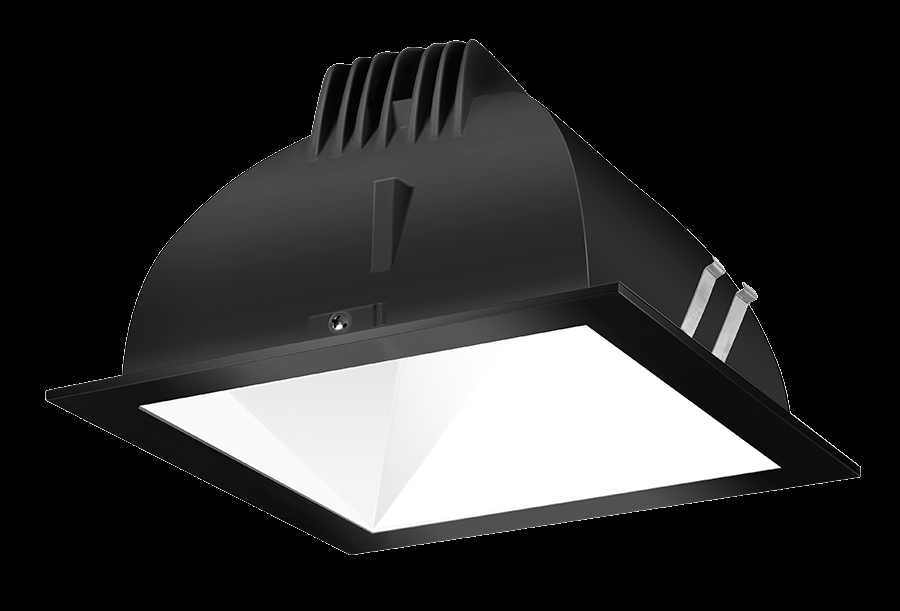 Recessed Downlights, 12 lumens, NDLED4SD, 4 inch square, Universal dimming, 80 degree beam spread,