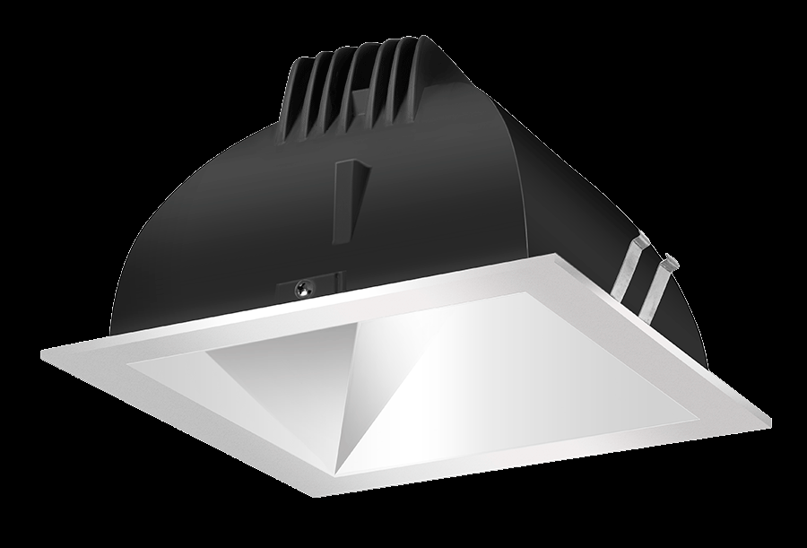 Recessed Downlights, 12 lumens, NDLED4SD, 4 inch square, Universal dimming, 50 degree beam spread,