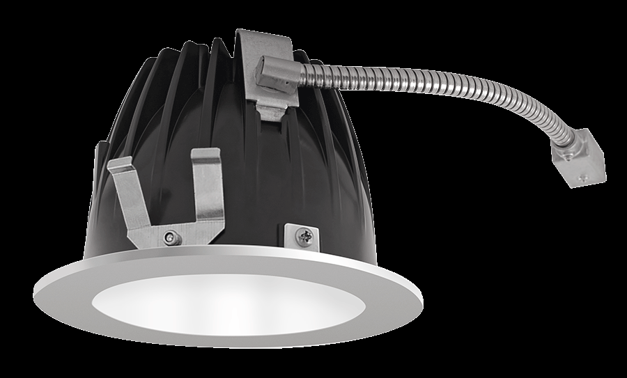 Recessed Downlights, 20 lumens, NDLED6RD, 6 inch round, universal dimming, 50 degree beam spread,