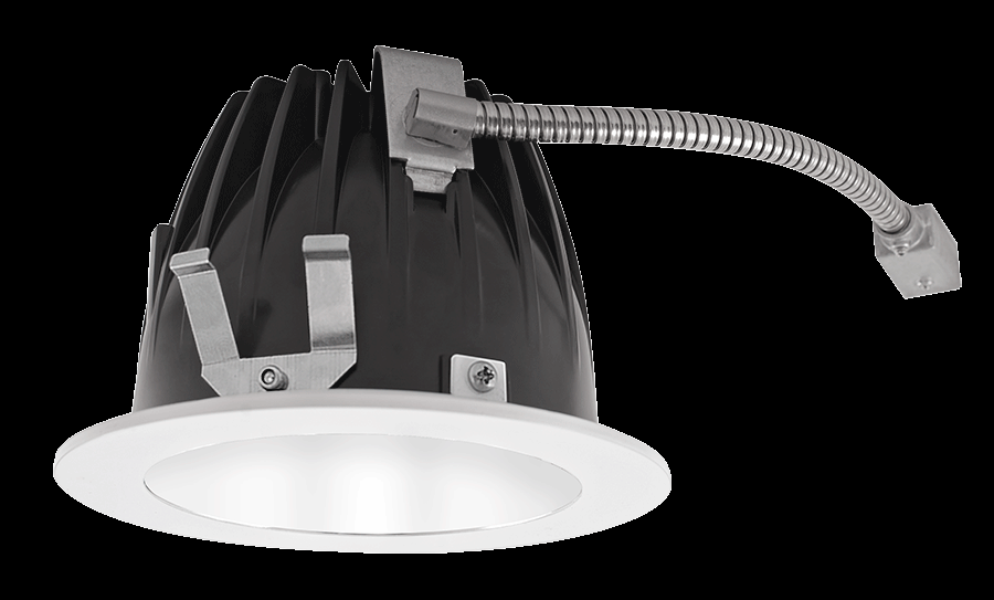 Recessed Downlights, 20 lumens, NDLED6RD, 6 inch round, universal dimming, wall washer beam spread