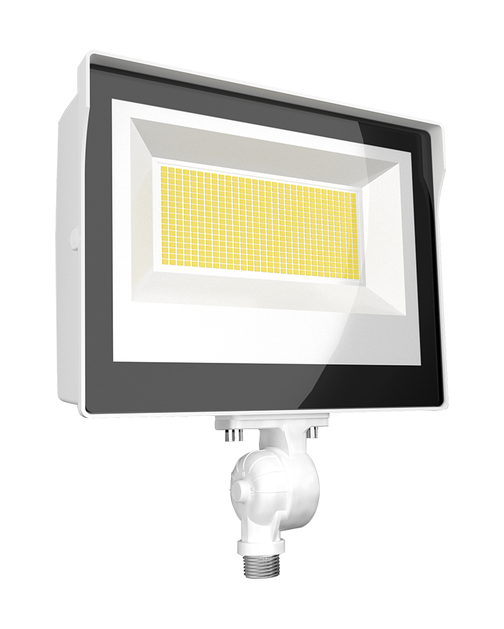 FLOODLIGHTS 3891-8372 LUMENS X17 ADJUSTABLE 60/50/30W FIELD ADJUSTABLE CCT 5000/4000/3000K KNUCKLE