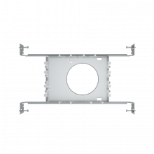 RAB Lighting DLPLATE/WFR4/NB/CL - MOUNTING PLATE FOR WAFER 4" W/ DRYWALL COLLAR & EXTENSION BAR