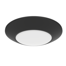 RAB Lighting DSK34-4R12940120BS - FLUSH MOUNT DOWNLIGHTS 750 LUMENS DSK34 4 INCH ROUND 12W 90CRI 4000K 120V BLACK SMOOTH