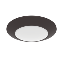 RAB Lighting DSK34-6R16940120BRS - FLUSH MOUNT DOWNLIGHTS 1000 LUMENS DSK34 6 INCH ROUND 16W 90CRI 4000K 120V BRONZE SMOOTH