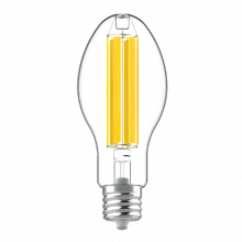 RAB Lighting ED28-36-EX39-850-F-C - FILAMENT ED28 36W 125EQ EX39 6000LM CRI80 5000K NON DIM CLEAR