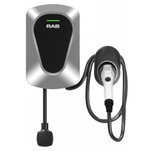 RAB Lighting EVC40 - AC WALL MOUNT 40A CHARGER SAEJ1772 NON-NETWORKED