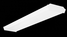 RAB Lighting GUS4-50W/D10/E2 - Strips & Wraps, 6349 lumens, GUS4, 4 feet, 50W, 5000K, 0-10V dimming, white, battery b/up