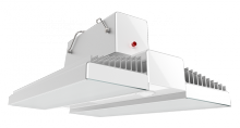 RAB Lighting RAIL150N/LCS/E - HIBAY 19281 LUMENS RAIL 150W 4000K LED 120V-277V LIGHTCLOUD SENSOR BATTERY BACKUP WHITE/ALUMINUM