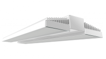 RAB Lighting RAIL400/PIR - HIBAY 54007 LUMENS RAIL 400W 5000K LED 120V-277V PIR SENSOR WHITE/ALUMINUM