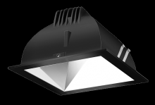 RAB Lighting NDLED4SD-WYNHC-S-B - Recessed Downlights, 12 lumens, NDLED4SD, 4 inch square, Universal dimming, wall washer beam sprea