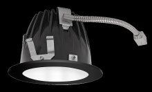 RAB Lighting NDLED6RD-80N-W-B - Recessed Downlights, 20 lumens, NDLED6RD, 6 inch round, universal dimming, 80 degree beam spread,