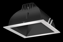 RAB Lighting NDLED4SD-50YYHC-B-S - Recessed Downlights, 12 lumens, NDLED4SD, 4 inch square, Universal dimming, 50 degree beam spread,