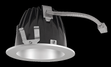 RAB Lighting NDLED6RD-80YY-M-S - Recessed Downlights, 20 lumens, NDLED6RD, 6 inch round, universal dimming, 80 degree beam spread,