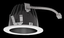 RAB Lighting NDLED6RD-WN-B-W - Recessed Downlights, 20 lumens, NDLED6RD, 6 inch round, universal dimming, wall washer beam spread