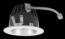 RAB Lighting NDLED4RD-50YN-M-W - Recessed Downlights, 12 lumens, NDLED4RD, 4 inch round, Universal dimming, 50 degree beam spread,