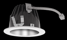RAB Lighting NDLED4RD-WYYHC-S-W - Recessed Downlights, 12 lumens, NDLED4RD, 4 inch round, Universal dimming, wall washer beam spread