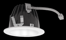 RAB Lighting NDLED6RD-80YY-W-W - Recessed Downlights, 20 lumens, NDLED6RD, 6 inch round, universal dimming, 80 degree beam spread,