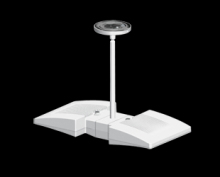 RAB Lighting PLED2X26YW - ARCHITECTURAL 4285 LUMENS PLED PENDANT MOUNT 52W 3000K 120V-277V WHITE