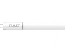 RAB Lighting T8-11-36GC-850-HYB - LINEAR TUBES 1700 LUMENS T8 11W 3 FEET GLASS COATED 80CRI 5000K BALLAST HYBRID