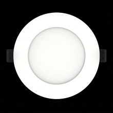 RAB Lighting WFRL4R99FA120WS - Recessed Downlights, 667.6 lumens, Wafer edge-lit, 9W, 4 Inches , round, 90CRI, adjustable 2700/35