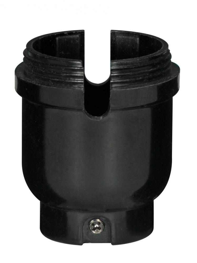 1/4 IP Cap Only; Phenolic; 1/2 Uno Thread; With Metal Bushing; With Set Screw; For Push Thru