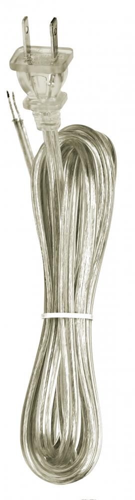 10 Foot Cord Set; Silver Finish; Full Tinned; Hanked