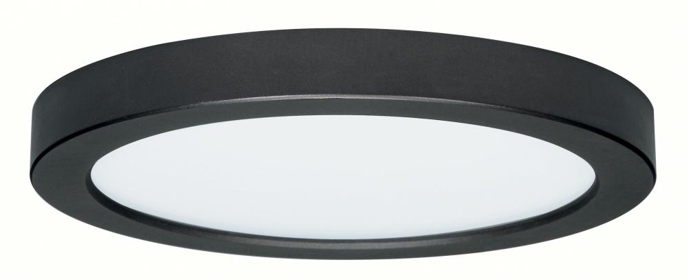 Blink - 25W- 13" Surface Mount LED - 3000K- Round Shape - Black Finish - 120V