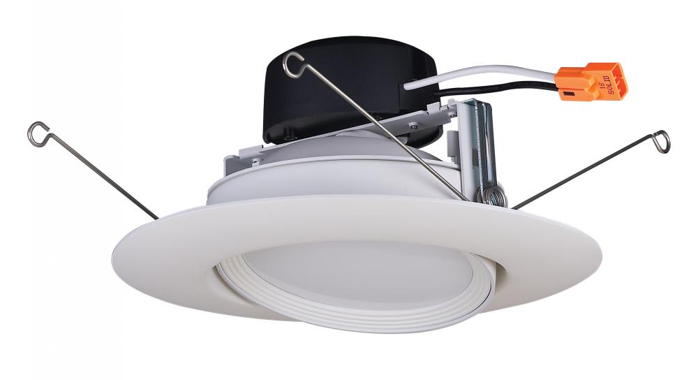 13 watt LED Directional Retrofit Downlight - Gimbaled; 5"-6"; 4000K; 120 volts; Dimmable