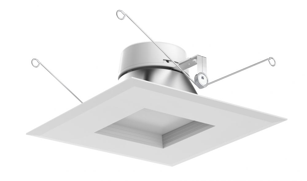 15 watt LED Downlight Retrofit; 5-6 inch square shape; 4000K; 120 volt