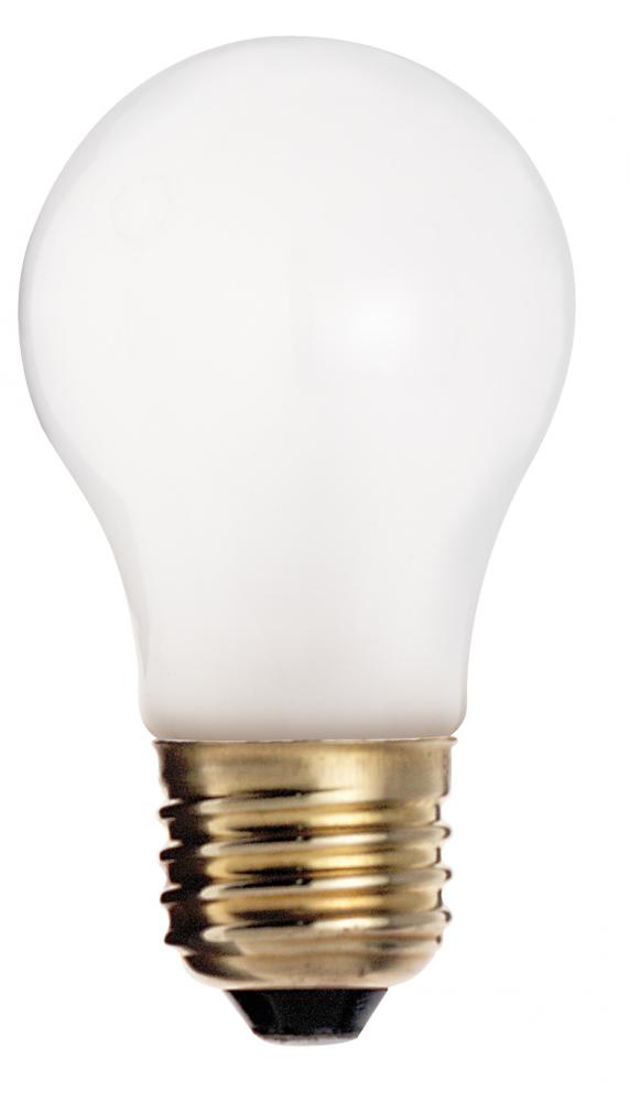 40 Watt A15 Incandescent; Frost; Appliance Lamp; 2500 Average rated hours; 290/217 Lumens; Medium