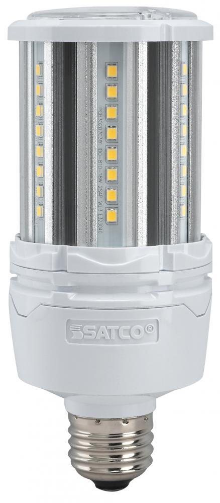 18 Watt LED HID Replacement; 2700K; Medium base; 100-277 Volt